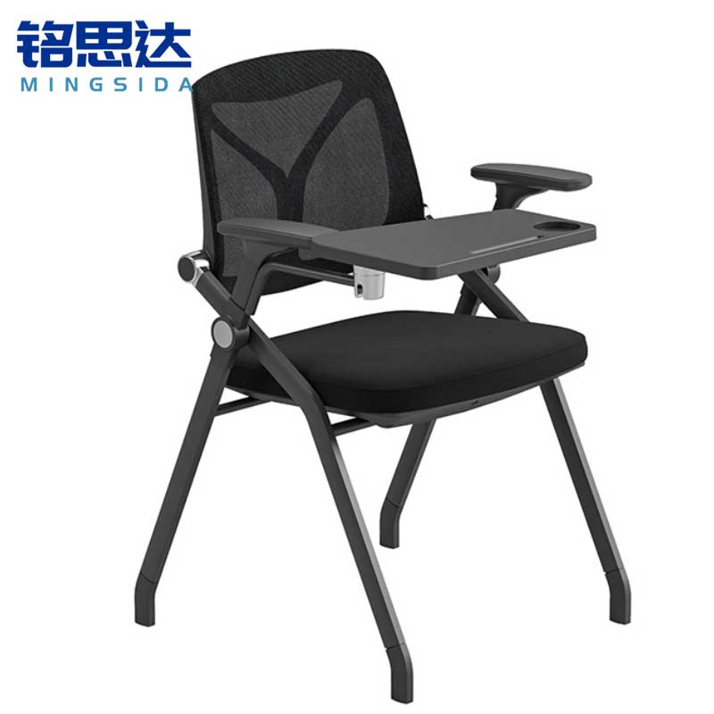 铭思达培训椅带桌板把高清大图