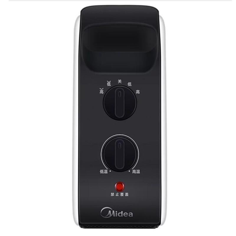 美的（Midea）NTY18-19C1 暖风机/取暖器电暖气/电暖器/办公室迷你小暖炉家用节能省电暖风 白色
