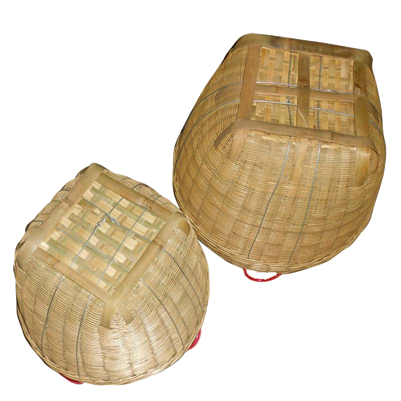 企购优品 竹箩筐 手编箩筐 竹制中号
