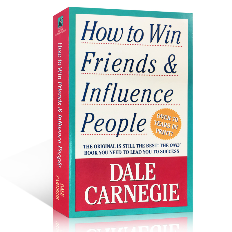 [正版]戴尔卡耐基人性的弱点 英文原版书籍 How to Win Friends & Influence People高清大图