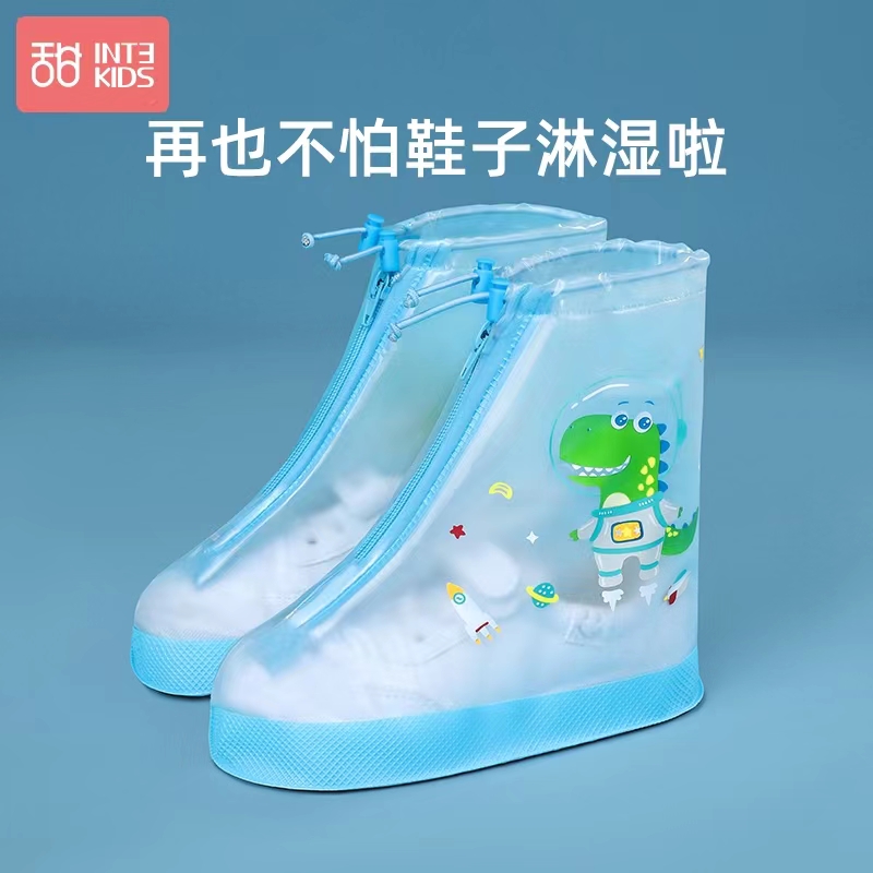 甜甜仔儿童雨鞋套男童女童防滑耐磨鞋套小学生宝宝水鞋雨鞋套高清大图