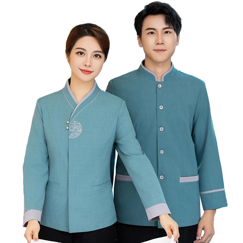 天鸣 长袖5133款保洁服 工作服 L-6XL 套高清大图