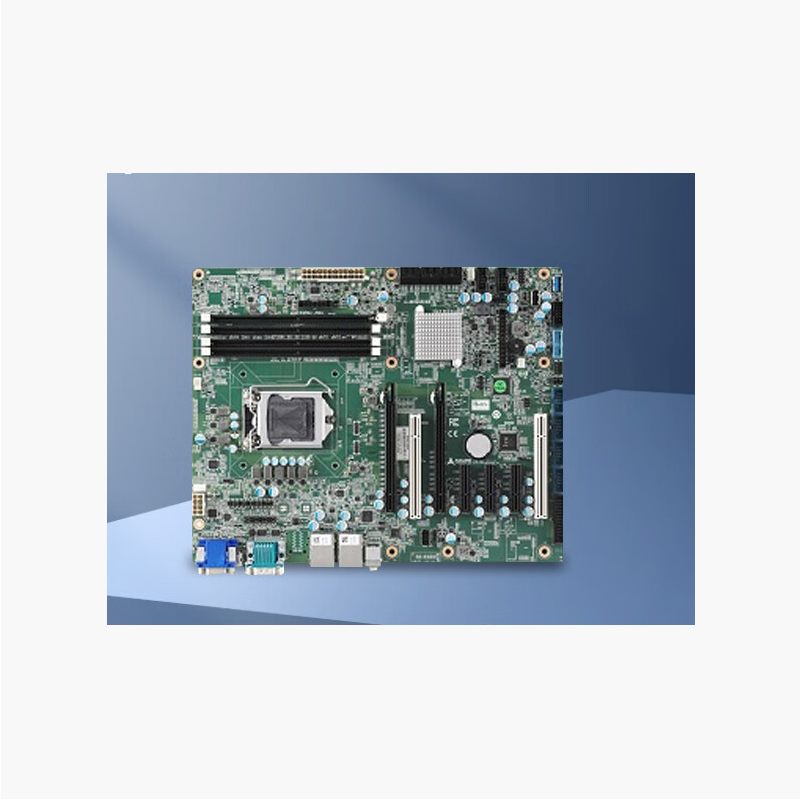 企采严选凌华工业级ATX大母板主板 8/9代酷睿CPU 5PCIe/2PCI 高性能服务器工控机主板IMB-M45高清大图