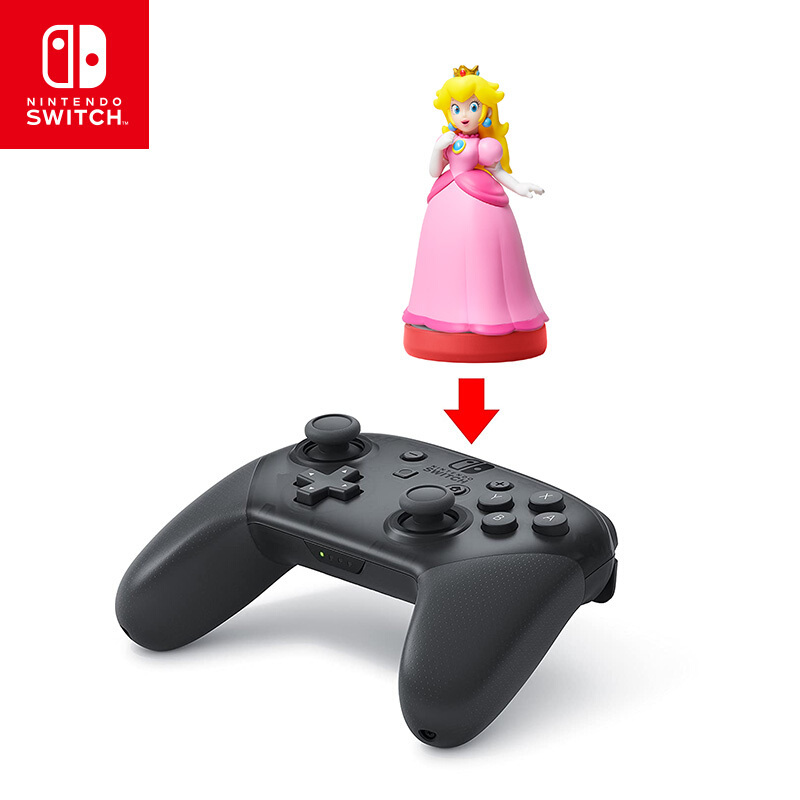 任天堂 Nintendo Switch 超级马力欧 桃花公主 标准款 国行amiibo游戏互动模型 NS周边配件