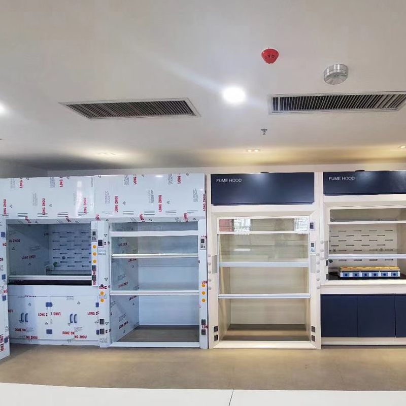 尔迈 实验室PP通风柜PP通风橱 化验室耐酸碱防腐蚀排风柜 1800*850*2350mm高清大图