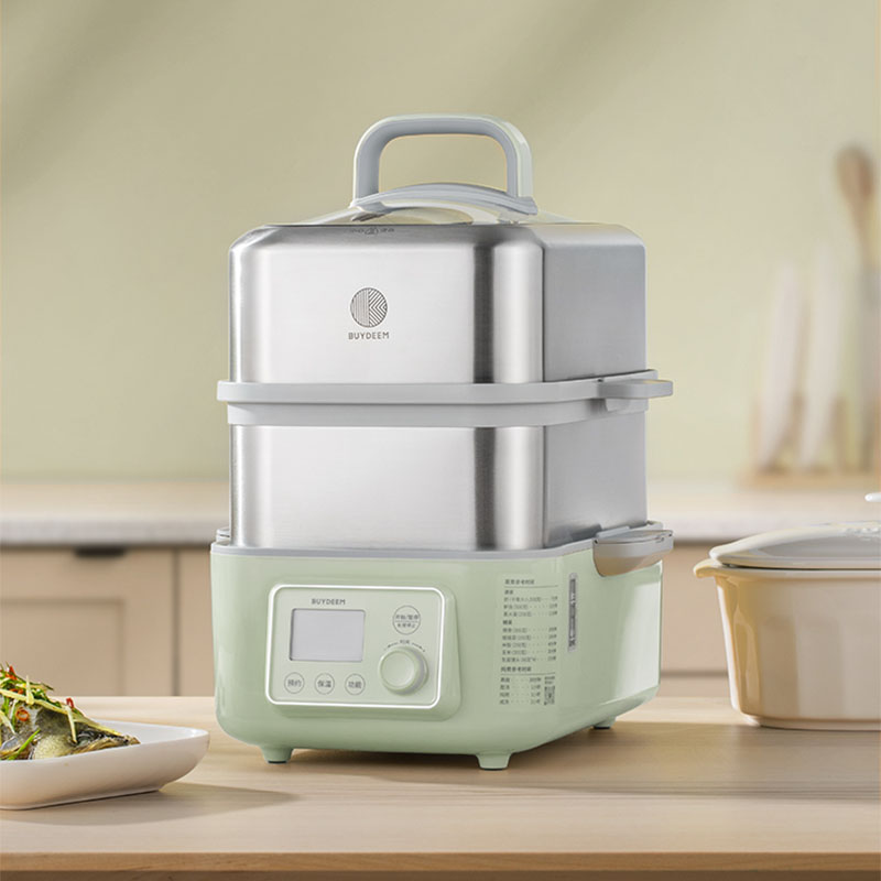 北鼎(BUYDEEM) G56A/021 多功能电蒸锅 浅杉绿