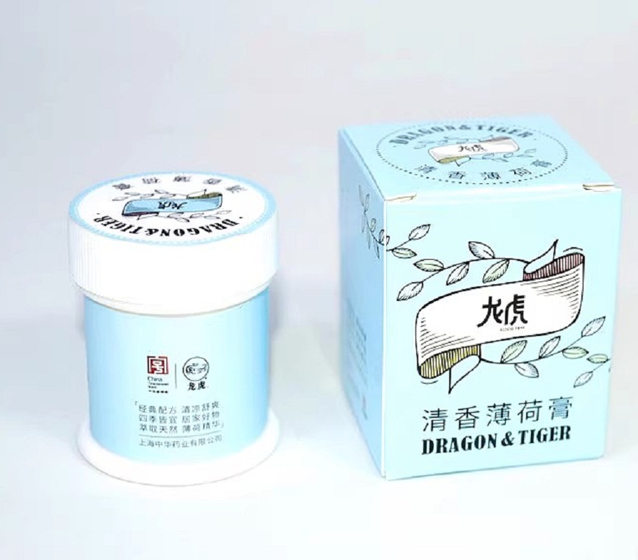 龙虎清香薄荷膏30克/盒高清大图