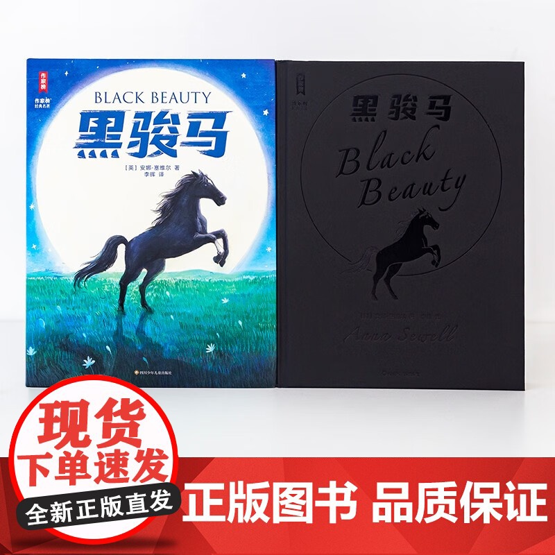 黑骏马 安娜·塞维尔 著 儿童文学高清大图
