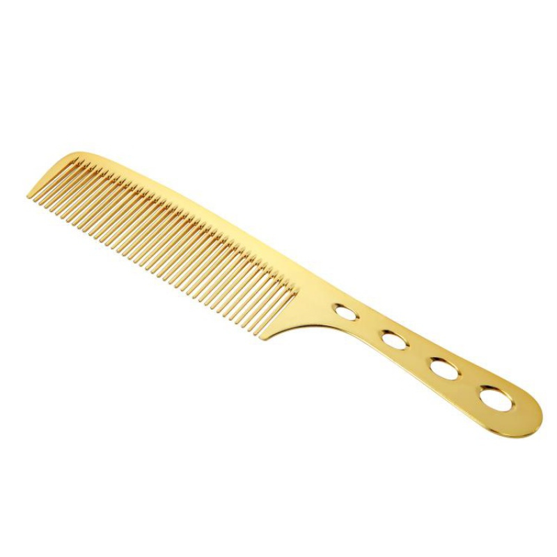 金属铜梳梳木梳直发梳梳生发梳钢齿梳洛滑梳子家用细齿