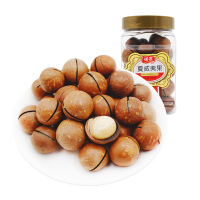 嗑客 奶油味夏威夷果坚果类奶香夏威夷果 208gX1袋 干果休闲食品其他零食炒货送开口器