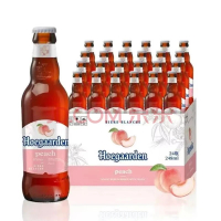 福佳蜜桃啤酒新日期果味果酒比利时风味精酿啤酒248ml*24瓶装整箱