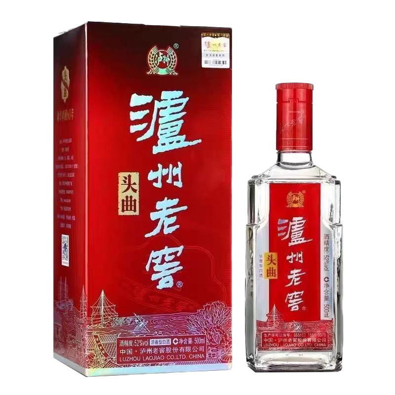 泸州老窖 头曲 52度 500ml 浓香型白酒 不兑奖 新老版随机高清大图