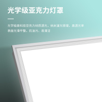 光芒集成吊顶led灯300x300厨房卫生间铝扣板灯天花嵌入式平板灯30x60