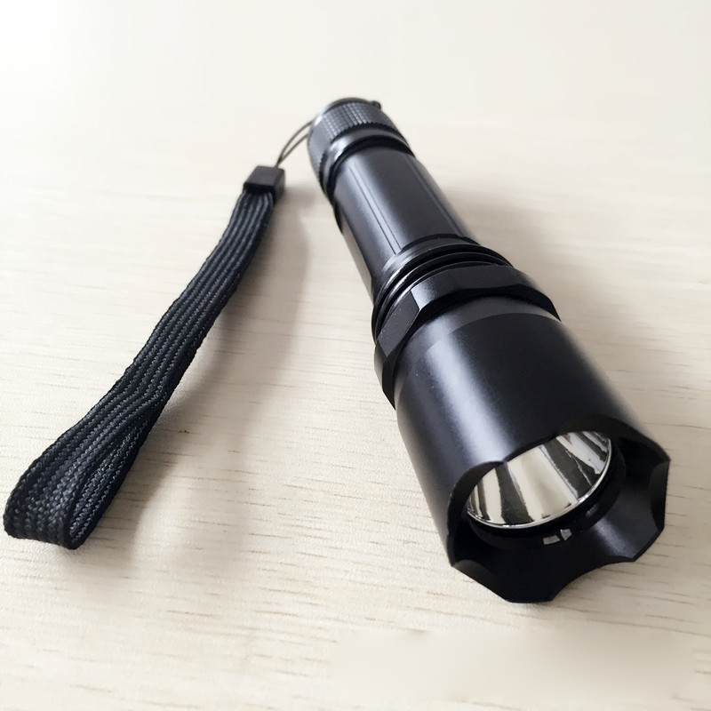 微型防爆电筒 LED强光电筒 JW7300B防水充电手电 33×148mm 单位:个高清大图