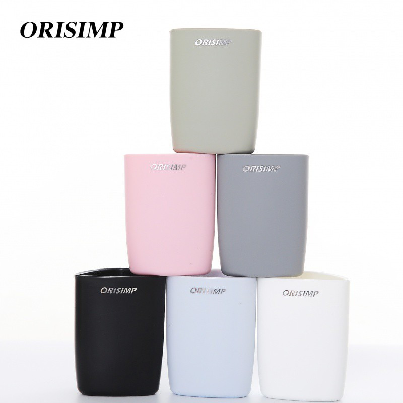 简约创意PP塑料家用情侣漱口杯子牙刷牙缸牙杯 三维工匠 宇宙黑洗漱杯