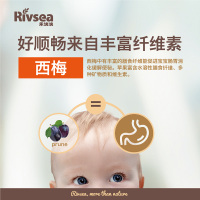禾泱泱(Rivsea)原装进口 西梅苹果泥 100g 宝宝辅食 果泥 无添加糖盐