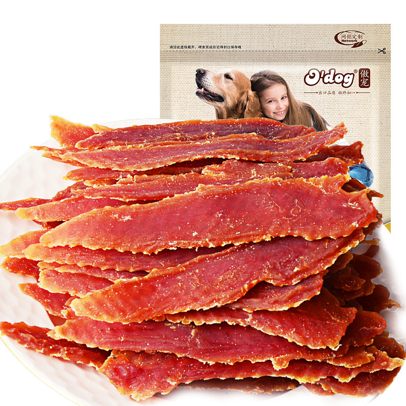 傲宠o’dog狗狗零食解馋鸭肉条400g鸭肉干泰迪比熊萨摩训练奖励鸭肉味宠物零食高清大图