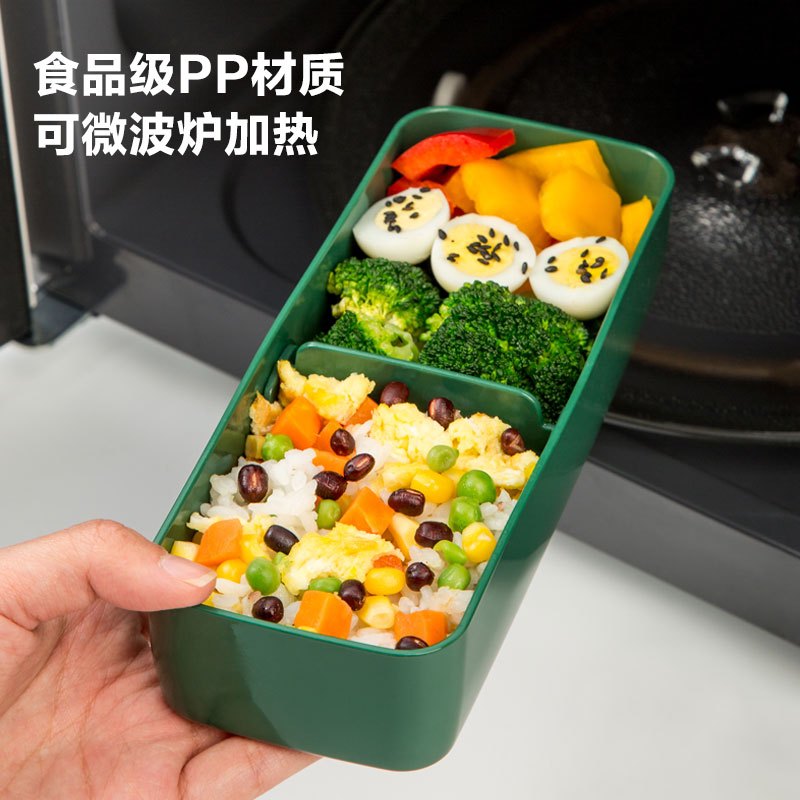 爱丽思双层日式可微波加热便携上班族学生