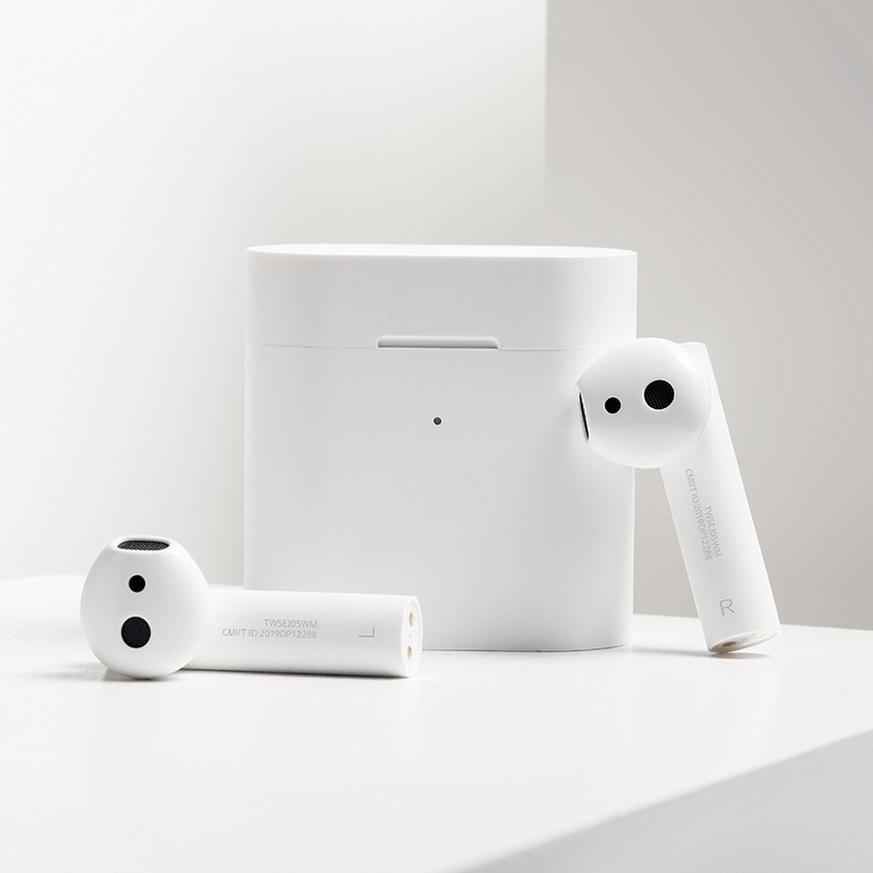 小米真无线蓝牙耳机air2s白色视频