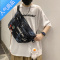 封后潮牌胸包男大容量背包男士斜挎包ins潮男包包日系单肩包