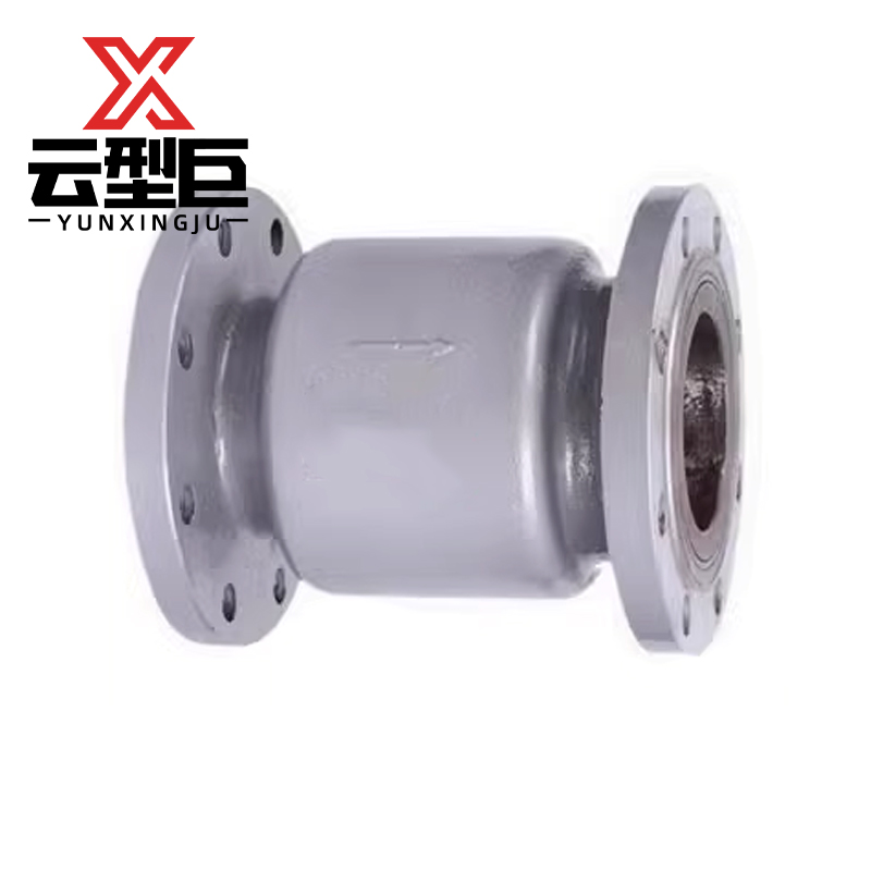 云型巨 H42H-16铸钢消声止回阀 DN200 个高清大图