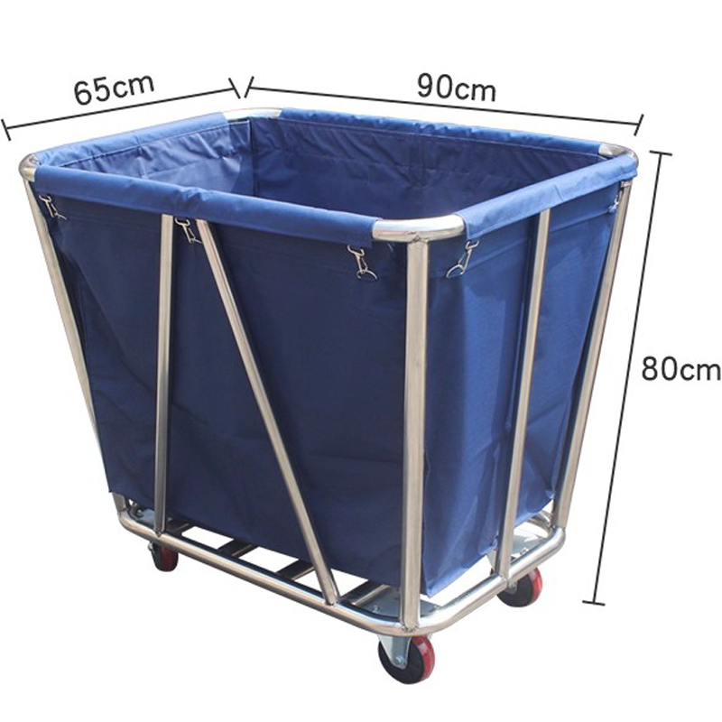 豫龙都 布草车 蓝色 个高清大图