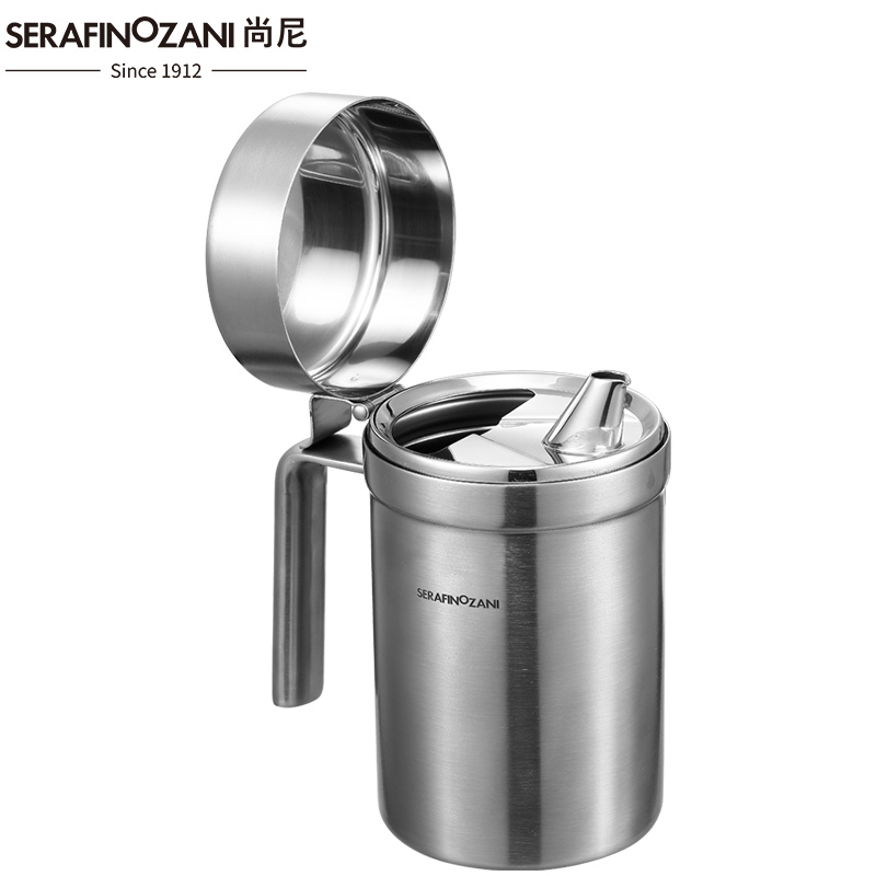 塞拉菲诺.尚尼(SERAFINOZANI)18/10不锈钢帕尔玛大号油壶 900ml 密封防漏