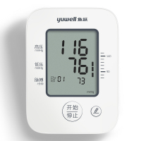 鱼跃(YUWELL)电子血压计YE660D语音家用上臂式全自动量老人医用血压测量仪器