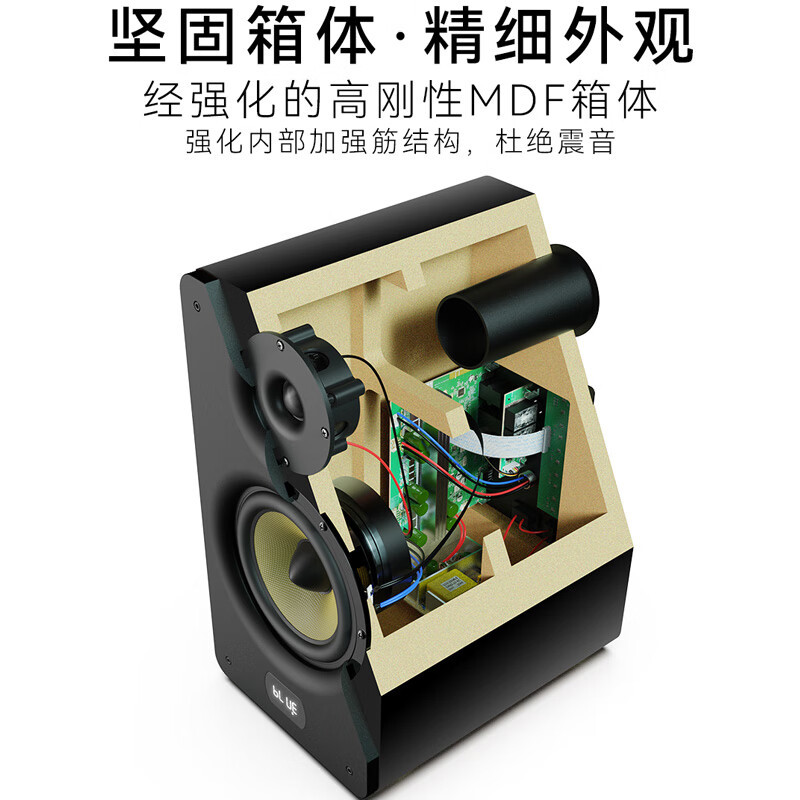 山水(SANSUI) S860家用环绕K歌影院音响 S860黑色哑光烤漆发烧式对箱+木架 大功率K歌音响套装高清大图