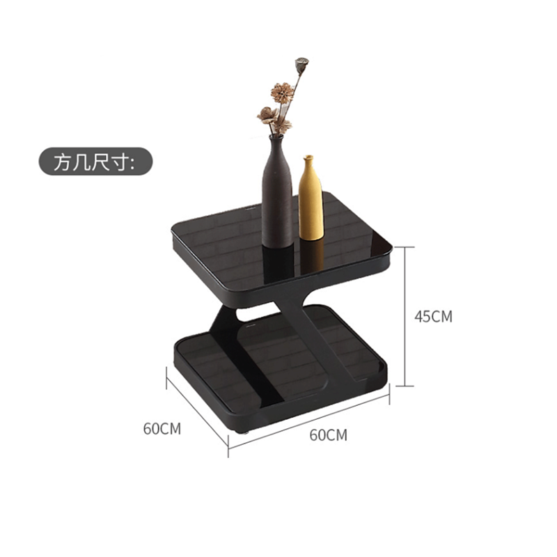 豫亨 办公家具单人位办公沙发简约午睡沙发可折叠午睡沙发商务办公室沙发茶几 方茶几