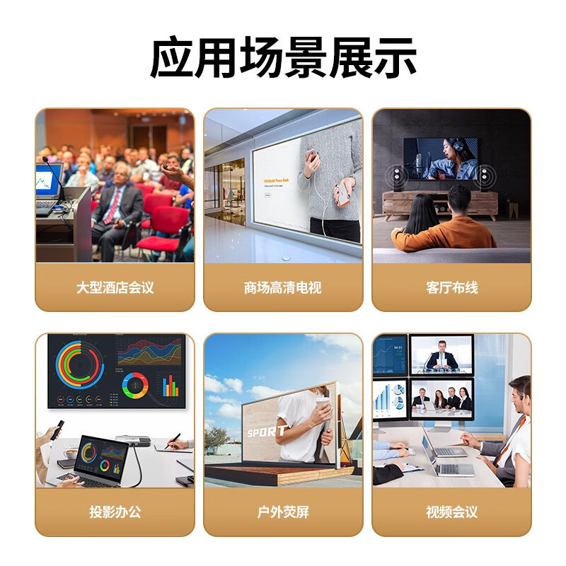 绿联 HDMI线2.0版 4K数字高清线3米 3D视频线工程级 笔记本电脑机顶盒连接电视投影仪数据连接线10108
