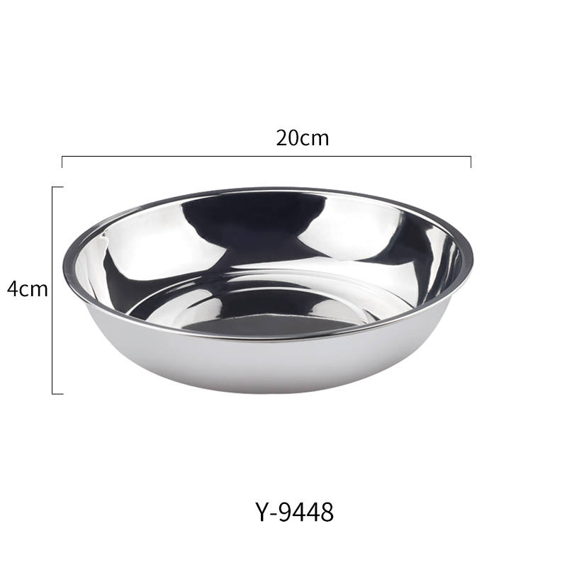 宜洁Y-9448致优不锈钢盘盘口外￠20cm 高4cm1个装单位:个高清大图