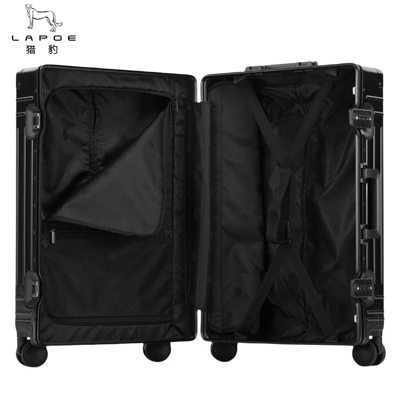 猎豹 铝镁合金拉杆箱 全铝箱体 26寸/个高清大图