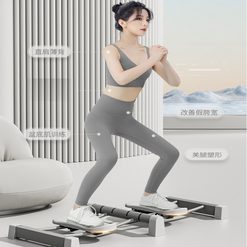 家用滑雪机向向锦鲤盆底肌训练器大腿内侧美腿健身器材