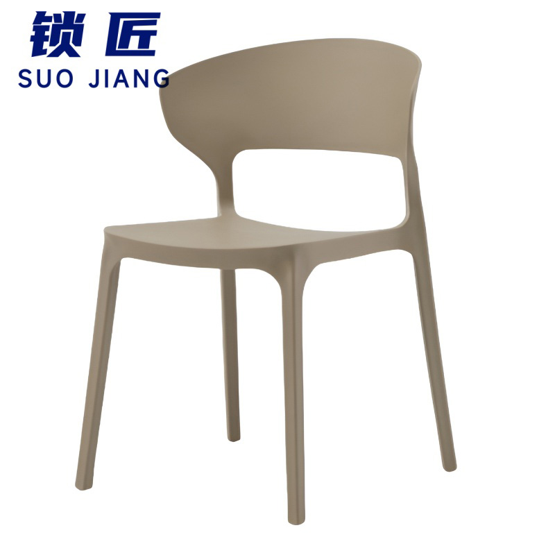锁匠 塑料椅 卡其色 把高清大图