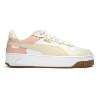 彪马(Puma)女士休闲板鞋白色简约百搭橡胶底系带运动小白鞋