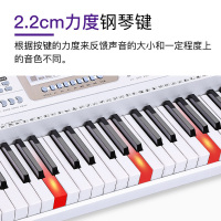 美科Meirkergr电子琴成人专业初学者入门儿童61键智能琴 【黑色】基础版+大礼包+Z型琴架+琴包+琴凳
