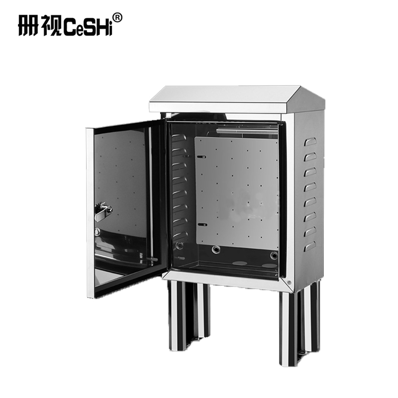 册视不锈钢配电箱室外防雨水落地柜400 40*30*18cm个高清大图