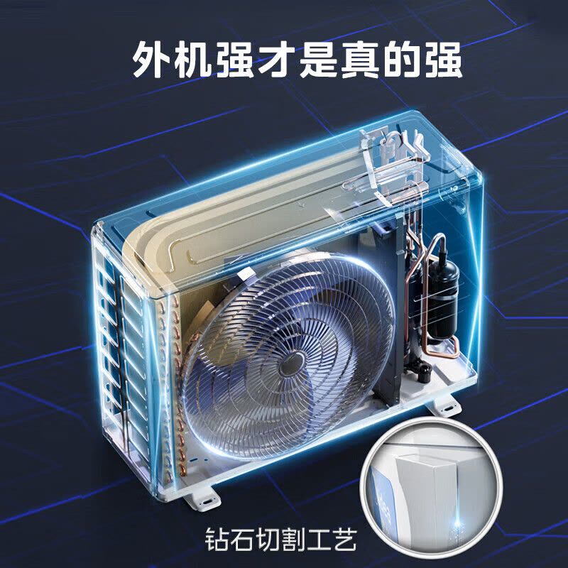 美的(Midea)空调柜机风锦二代大3匹一级能效变频冷暖家用立式柜机智能客厅空调官方正品KFR-72LW/N8ZHB1Ⅱ图片