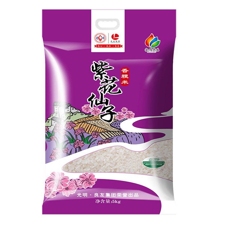 光明米业 紫花仙子香粳米5kg