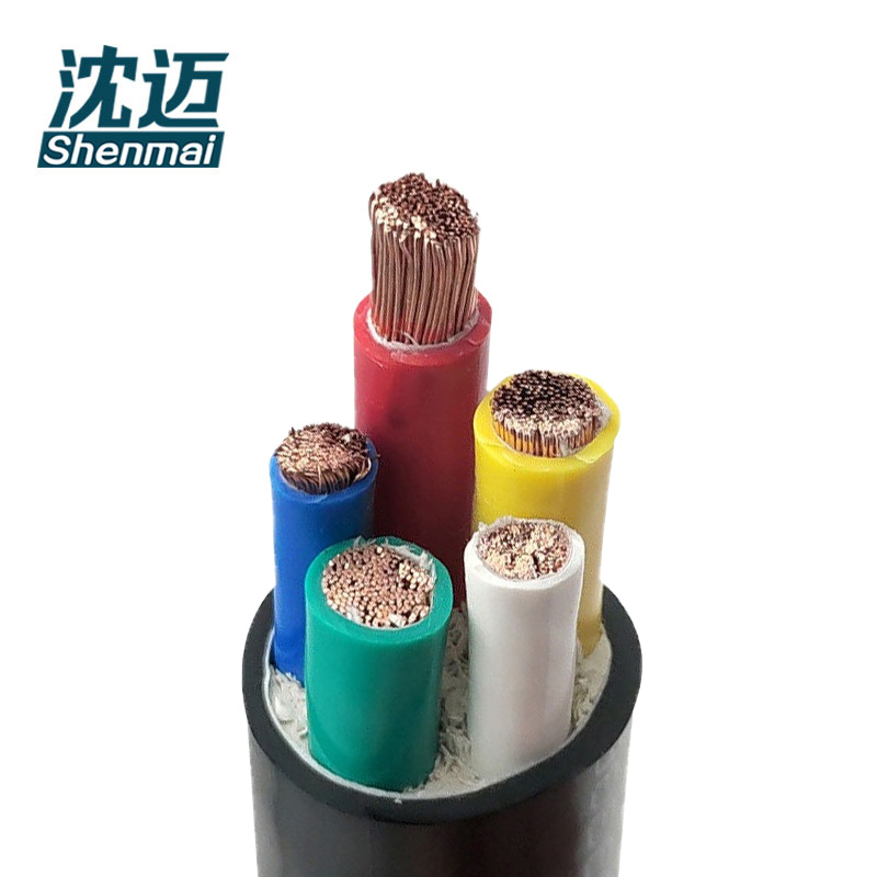 沈迈 铜芯软电线 ZC-VVR-0.6/1kV-3*25+2*16平方 1米高清大图
