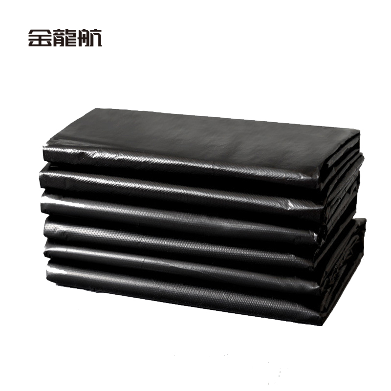 黑色平口垃圾袋加厚 50*70cm-50张/包