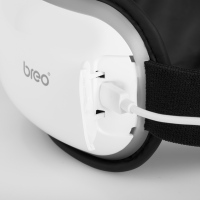 倍轻松(Breo)眼部按摩器 iSee4X 眼部护理 眼部按摩仪 护眼仪 米白色 白色