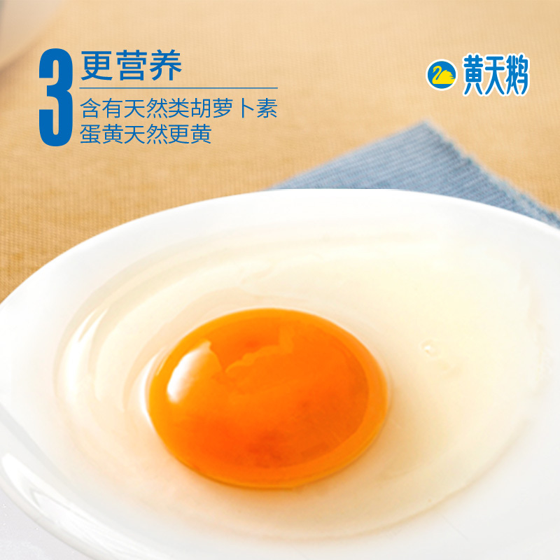 黄天鹅 可生食鸡蛋-24枚 1272g/盒