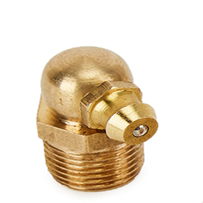 黄油嘴铜油嘴油嘴头 加厚m10x1(铜弯90°)20个