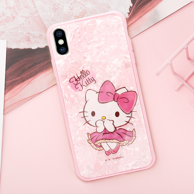 HelloKitty 凯蒂猫 iPhoneXS5.8 手机保护壳 海韵系列-心爱凯蒂