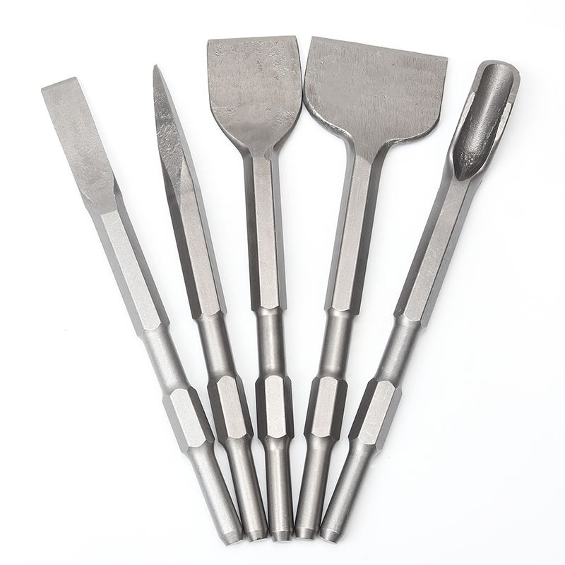 迅众 电镐电锤凿子冲击钻头电锤钻头方柄圆柄六角柄扁凿尖凿过墙开槽