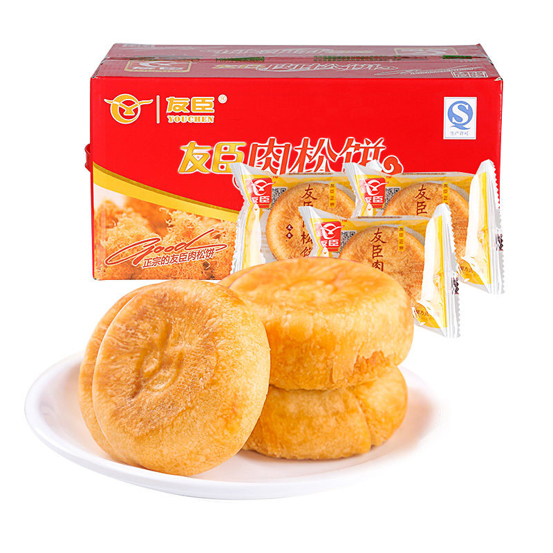 YJ 友臣肉松饼 33g*5