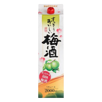 三得利(Suntory)梅子酒 日本进口梅酒 预调酒 配制酒 果酒 女士酒 低度酒 2000ml
