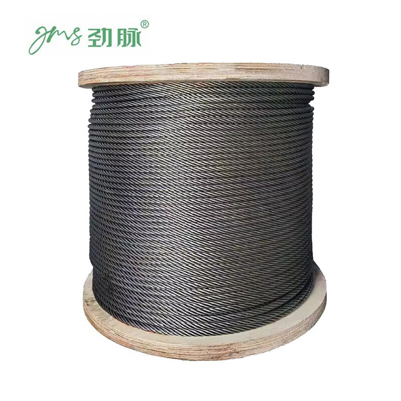 劲脉 涂油钢丝绳 14mm6*37长60m 卷高清大图